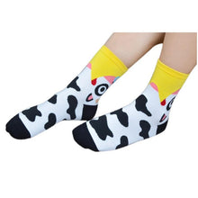 2016 New Fasion Female Socks 3D Carton Animal Socks Women Cotton Sock For Lady Girls