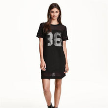 2016 New Female Plus Size Vestidoes Lace Net Straight Black dress Brief Short Sleeve Mini Above Knee Dress 70480