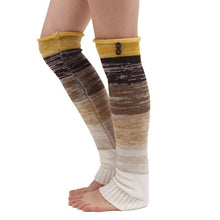 2016 New Hot Sale Leg Warmer Women Winter Spring Crochet Knitted Stocking Footless Leg Warmers Boot Cover Knee High For Girls