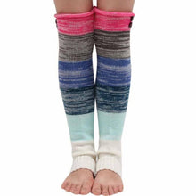 2016 New Hot Sale Leg Warmer Women Winter Spring Crochet Knitted Stocking Footless Leg Warmers Boot Cover Knee High For Girls