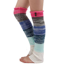 2016 New Hot Sale Leg Warmer Women Winter Spring Crochet Knitted Stocking Footless Leg Warmers Boot Cover Knee High For Girls