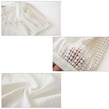 2016 New Hot Selling Casual Lace Blusas Elegant Ladies' V-Neck Doll Chiffon Shirts&Blouse Summer Short Sleeve Tops Camisas S-XXL