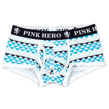 2016 New Men Boxers PINK HERO Brand Underwear Cotton Mens Underpants Knickers Sexy Men's Boxer Shorts Pants For Men M L XL XXL