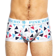 2016 New Men Boxers PINK HERO Brand Underwear Cotton Mens Underpants Knickers Sexy Men's Boxer Shorts Pants For Men M L XL XXL