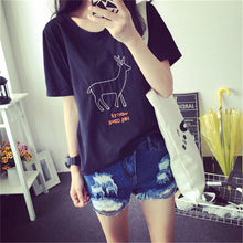 2016 New Plus Size FAshion Short Sleeve T-shirts Female T shirts Print Pinapple Cartoon Animal Tops Women Clothing 70611