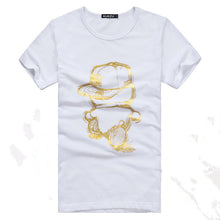 2016 New Plus Size M-2XL T Shirt Cartoon Men Short-sleeved O- Neck Doraemon T-shirt Character t Shirt Tops 70412