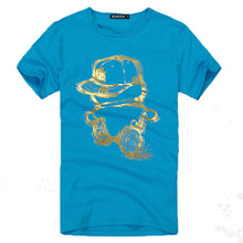 2016 New Plus Size M-2XL T Shirt Cartoon Men Short-sleeved O- Neck Doraemon T-shirt Character t Shirt Tops 70412