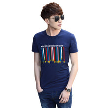 2016 New Plus Size T Shirt Printed Men t Shirt Short-sleeved O- Neck Cotton T-shirt Tops 70406