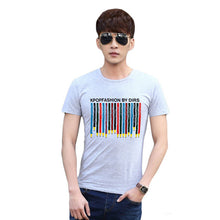 2016 New Plus Size T Shirt Printed Men t Shirt Short-sleeved O- Neck Cotton T-shirt Tops 70406