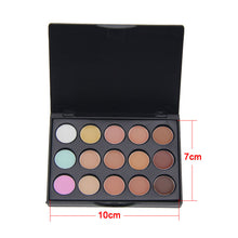 2016 New Professional 15 Color Concealer Palette Make Up Cream Camouflage Foundation Cosmetic Palettes