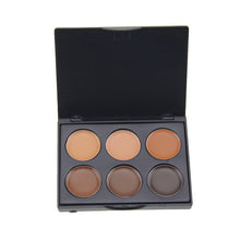 2016 New Professional 6 Color Mini Concealer Palette Make Up Black Eyes Marks Conceal Foundation Cosmetic Palettes