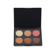 2016 New Professional 6 Color Mini Concealer Palette Make Up Black Eyes Marks Conceal Foundation Cosmetic Palettes