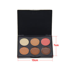 2016 New Professional 6 Color Mini Concealer Palette Make Up Black Eyes Marks Conceal Foundation Cosmetic Palettes