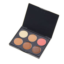 2016 New Professional 6 Color Mini Concealer Palette Make Up Black Eyes Marks Conceal Foundation Cosmetic Palettes