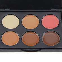 2016 New Professional 6 Color Mini Concealer Palette Make Up Black Eyes Marks Conceal Foundation Cosmetic Palettes