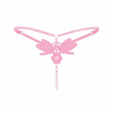 2016 New Sexy Ladies Embroidery Butterfly Panties G-string V-string For Women Adjustable Womens Underwear lenceria sexy mujer