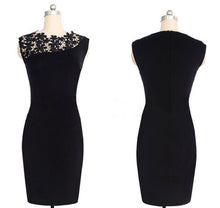 2016 New Sexy Lady Lace Patchwork Zipped Elegant Dress Stretch Clubwear Bodycon club evening Party Dress  Wholesale