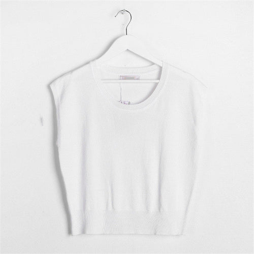 2016 New Sexy Women Plus Size o-neck Sleeveless Short Spring Summer Casual Shirt Crop Top Fashion Loose Tank Tops 70640