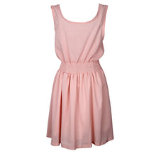 2016 New Sexy Womens Dresses Slim Sleeveless Hollow White Women Summer Dress Lady 2 Color Chiffon Mini Dresses Vestidos casual