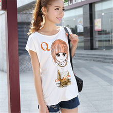 2016 New Short Sleeve Fashion T-shirts Female Minimalist Character T shirts Graphic Letter Printed Tops For Women 70864