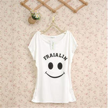 2016 New Short Sleeve Fashion T-shirts Female Minimalist Character T shirts Graphic Letter Printed Tops For Women 70864