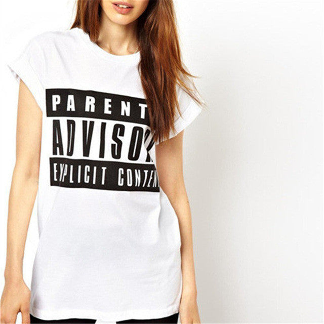 2016 New Short Sleeve Fashion T-shirts Female Minimalist Character T shirts Letter Printed Tops For Women 70862