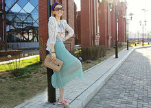 2016 New Spring Summer Women Lace Blusas LongSleeve V-neck Ladies Blouses Casual Chiffon Shirts Blouses Tops Camisas Femininas