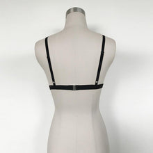 2016 New Summer Crop Top Black Lace Floral Ladies Camisole Black Lace Bralette Sheer Triangle Bralette Women Crochet Tops #1124