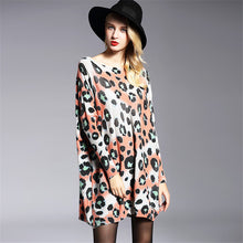 2016 New Sweater Women Plus Size Pullover Medium-long Pot Print Woman O-neck Full Sleeve Loose Sweater 71749