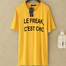 2016 New Sweet Women T Shirt Letter Print Short Sleeve O-neck Long T-shirt Hit Color Casual Summer Women Tops 71212