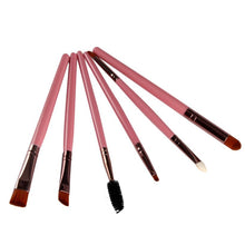2016 New Top Fashion 6PCS Cosmetic Makeup Brush Lip Makeup Brush Eyeshadow Brush makeup brushes professional Anne