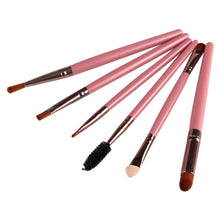 2016 New Top Fashion 6PCS Cosmetic Makeup Brush Lip Makeup Brush Eyeshadow Brush makeup brushes professional Anne