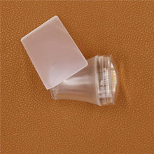 2016 New Top Fashion Clear color Big Clear Nail Art Stamping Stamper Scraper Image Plate Manicure Print Tool DIY ST47 unhas SY