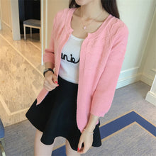 2016 New Winter Cardigans Women Fashion Sweater Casual Long Sleeve O-neck Knitting Woman Print Sweaters 71706