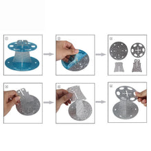 2016 New Women 6 Hole Oval Makeup Brush Holder Drying Rack Organizer Cosmetic Shelf Tool Anne