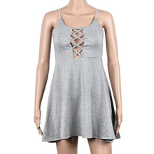 2016 New Women's Summer Beach Dress O Neck Sleeveless Cotton Sexy Slim Vestido Casual Shirt Dresses vestidos femininos