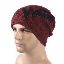 2016 New fashion winter beanie men knitted wool Warm velvet hat cap Male Thicker mens hats beanies hats for men bonnet 7 colors