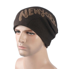2016 New fashion winter beanie men knitted wool Warm velvet hat cap Male Thicker mens hats beanies hats for men bonnet 7 colors