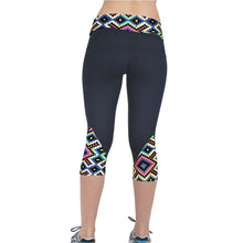 2016 New s-xl women High Waist Fitness Cargo Pants Women fitness Pants Printed Stretch Cropped Leggings trousers#3546