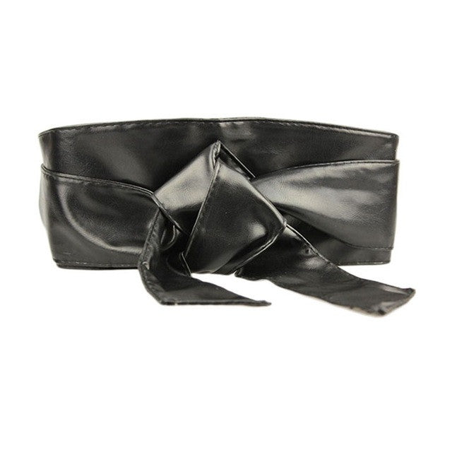 2016 Newest Women Bowknot Belt Decoration Soft Waistband Suit All Clothes Dress Cinturones Mujer #109