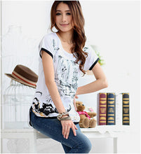 2016 Plus Size Brand New Women T shirt Loose t-shirts Butterfly Printed T- Shirt Short-sleeve Tops Hot Sale A109