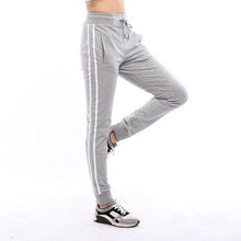 2016 Plus Size Loose Full Patchwork Pants Drawstring Mid Pants Pocket Cotton Flexible Pencil Pants 70351