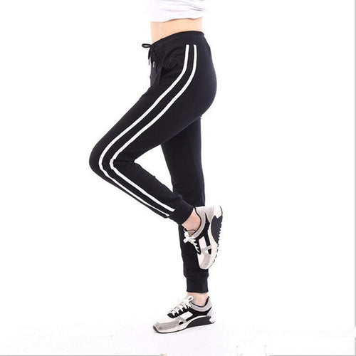 2016 Plus Size Loose Full Patchwork Pants Drawstring Mid Pants Pocket Cotton Flexible Pencil Pants 70351