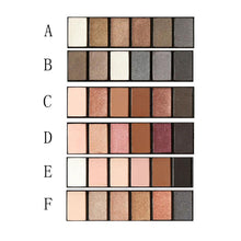 2016 Quality Guarantee Retro 6 Colors Smoky Eye Shadow Makeup Makeup Kit Charming can take a long time makeup Eye Shadow Anne