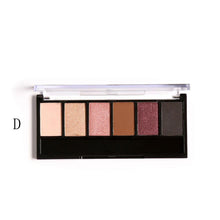 2016 Quality Guarantee Retro 6 Colors Smoky Eye Shadow Makeup Makeup Kit Charming can take a long time makeup Eye Shadow Anne