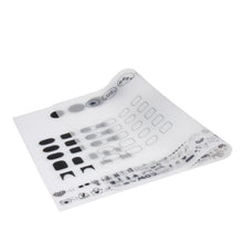 2016 Quality Guarantee Silicone WorkSpace Stamping Plate Washable Mat Table Transfer Toools For Nail Art Silicone Material Anne