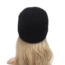 2016 Retro Crystal Womens Winter Knitting Warm Crochet Hats Winter Hats For Women Female Headdress Caps Beanies Bonnet