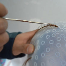 2016 Reusable Silicone Salon Hair Coloring Highlighting Dye Cap With Frosting Tipping Hair Color Styling Tools