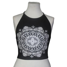 2016 Sexy Cotton Crop Top Women Fashion Print Tops Tank Bustier Tanks Sleeveless Vest Women's Shirt cropped feminino YLYL