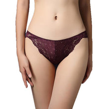 2016 Sexy Lady Women's Panties Hollow Out Lace Low-waist Hip hollow Underpanties Ladies Underwear Briefs Ropa Interior Mujer